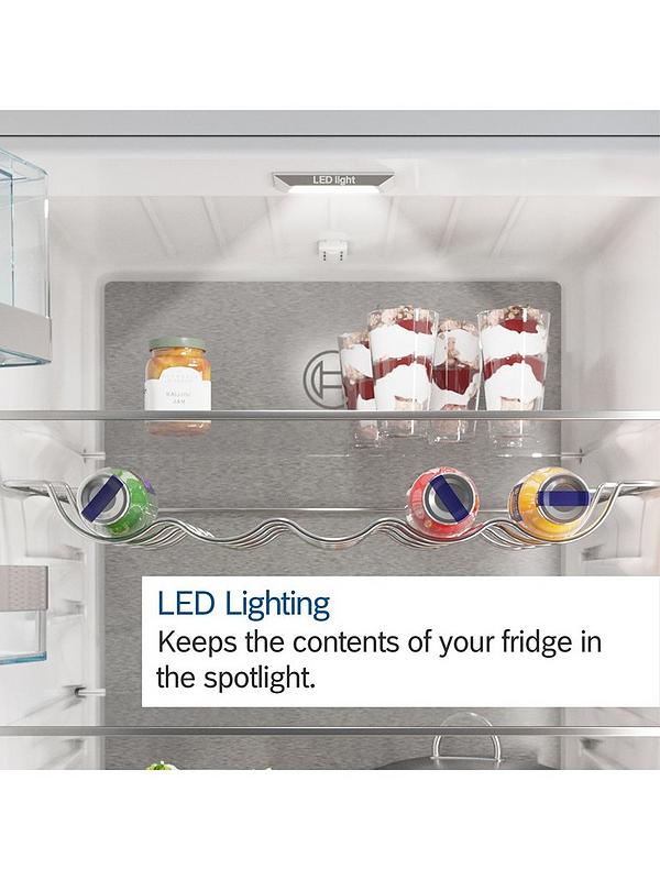 Bosch Series 4 KGV39VLEAG 60cm Wide, VitaFresh, 70/30 split, Low Frost Fridge Freezer - Silver - Image 4